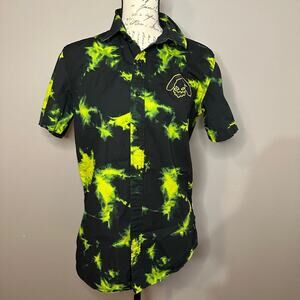 Disney Nightmare Before Christmas Our Universe Button-up short sleeve shirt S